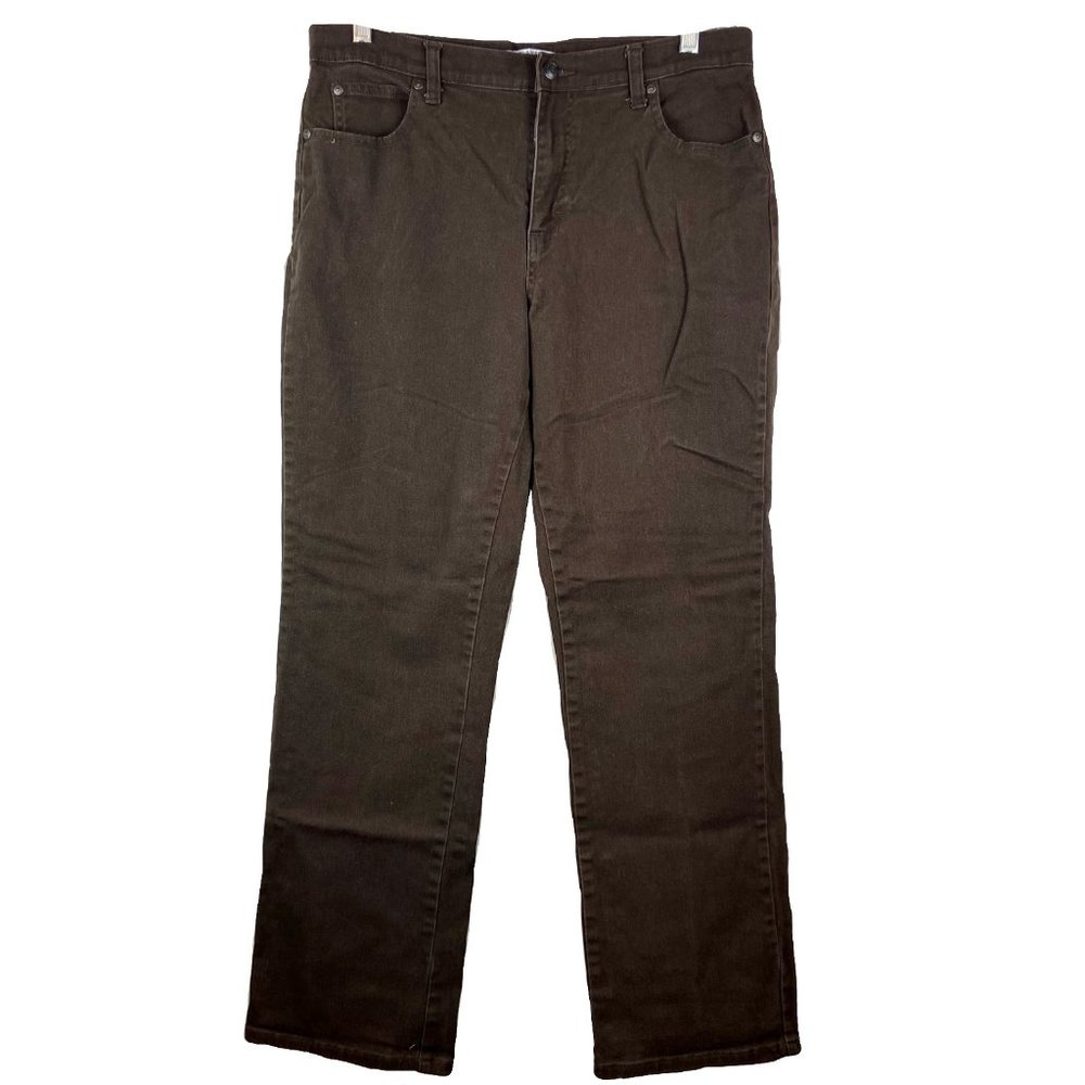 Lee Relaxed Fit At The Waist Brown Womens Jeans 12